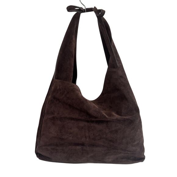 Reformation Medium Vittoria Tote Bag Boss Suede - Picture 8 of 11